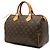 Sac Boston Louis Vuitton Monogram Speedy 30 Marron - vue 2
