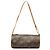 Louis Vuitton Monogram Papillon Pochette Handtasche Braun