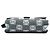 Borsa a tracolla con patta LOEWE Anagram Canvas Grigia Grigio - vista 3