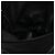Borsa a pochette LOEWE Flamenco Knot Large in pelle di vitello nera Nero - vista 5