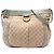 Borsa a tracolla Gucci GG Canvas Abbey D Ring Beige