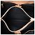 Borsa Satchel Burberry Medium in vitello marrone e House Check Banner - vista 4