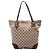 Gucci GG Canvas GG Charm Tote Beige