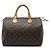 Bolso Boston Louis Vuitton Monogram Speedy 30 Marrón Castaño