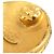 Gold Chanel CC vergoldete runde Clip-On Ohrringe Golden - Ansicht 10