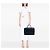 Sacoche de voyage Prada Saffiano bleue - Sac d'affaires - vue 6