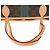 Borsa LOUIS VUITTON Neverfull in Tela Marrone - 104001 - vista 10