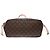 Borsa LOUIS VUITTON Neverfull in Tela Marrone - 104001 - vista 11