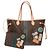 Borsa LOUIS VUITTON Neverfull in Tela Marrone - 104001 - vista 13