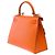 Hermès Bolsa HERMES Kelly 28 em Couro Laranja - 103994 - vista 6