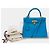 Hermès mala HERMES Kelly 25 em Couro Azul - 103990 - vista 2