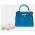 Hermès Borsa HERMES Kelly 25 in Pelle Blu - 103992 - vista 2