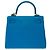 Hermès Borsa HERMES Kelly 25 in Pelle Blu - 103992 - vista 4