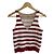 Autre Marque Top Saint Laurent a rayas T.S Roja
