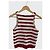 Autre Marque Top Saint Laurent a rayas T.S Roja - vista 2