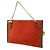 Bolso de mano Gucci Rajah de gamuza roja - vista 2