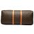 Sac de voyage Louis Vuitton Monogram Keepall 60 Marron - vue 3