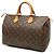 Louis Vuitton Monogram Speedy 35 Boston Tasche Braun - Ansicht 2