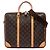 Louis Vuitton Monogram Cupertino Aktentasche Braun