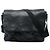 Prada Soft Calf Double Buckle Flap Camera Bag in Schwarz