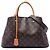 Sac à main Louis Vuitton Monogram Montaigne MM Marron