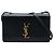 Autre Marque Borsa a tracolla Dylan Small in pelle di vitello monogramma nera Saint Laurent Nero