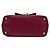 Borsa Prada Bicolor Saffiano Lux Galleria rossa con doppia tasca frontale con zip Rosso - vista 3