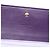 Borsa a tracolla Lady Dior Wallet On Chain in pelle d'agnello Cannage viola Dior Porpora - vista 5