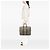 Borsa business Gucci GG Supreme beige - vista 5