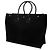 Autre Marque Black Saint Laurent Large Canvas Rive Gauche Tote - view 2
