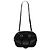 Borsa Bowling Satchel Orchard Burberry Small in pelle grana nera goffrata Check Nero - vista 2