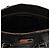 Borsa Bowling Satchel Orchard Burberry Small in pelle grana nera goffrata Check Nero - vista 5