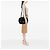 Borsa Bowling Satchel Orchard Burberry Small in pelle grana nera goffrata Check Nero - vista 8