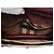 Borsa a tracolla Derby Macken Burberry Small in pelle e tela House Check rossa Rosso - vista 4