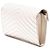 Autre Marque Borsa a tracolla portafoglio a busta monogramma Saint Laurent in pelle di vitello chevron craquelé metallizzato oro D'oro - vista 2