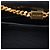 Autre Marque Borsa a tracolla Saint Laurent Kate Small in vernice glitter blu - vista 4
