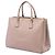 Prada Large Saffiano Lux Galleria Double Zip Satchel Rosa Pink - Ansicht 2