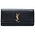 Autre Marque Clutch Saint Laurent Matelassé in pelle di vitello monogramma Cassandre diagonale nera Nero