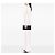 Autre Marque Clutch Saint Laurent Matelassé in pelle di vitello monogramma Cassandre diagonale nera Nero - vista 6