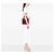 Bolso Lady Dior Medium de piel charol Cannage rojo Dior Roja - vista 6