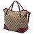 Bolso Tote Bree Fold Over Medium GG Canvas Gucci Beige - vista 2