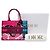 mala Book Tote Dior Medium em tela bordada Rosa Butterfly D Jungle Pop - vista 7