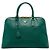 Prada Large Saffiano Lux Promenade Satchel Tasche Grün