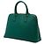 Prada Large Saffiano Lux Promenade Satchel Tasche Grün - Ansicht 2