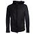 Autre Marque Cardigã com capuz L.G.B. em antracite Cinza