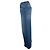 Alanui, jeans wide leg com franjas Azul - vista 4