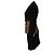 Gianni Versace Couture, Conjunto de 3 piezas Runway Castaño Negro - vista 5