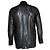Autre Marque Saint Laurent, Camicia in lurex nera con dettagli arricciati Nero - vista 4