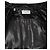 Autre Marque Saint Laurent, Camicia in lurex nera con dettagli arricciati Nero - vista 5