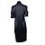 Givenchy, vestido de seda negro con lazo - vista 3